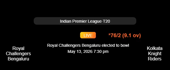 RCB Chase 156 Against KKR in IPL 2026 Clash — image 3