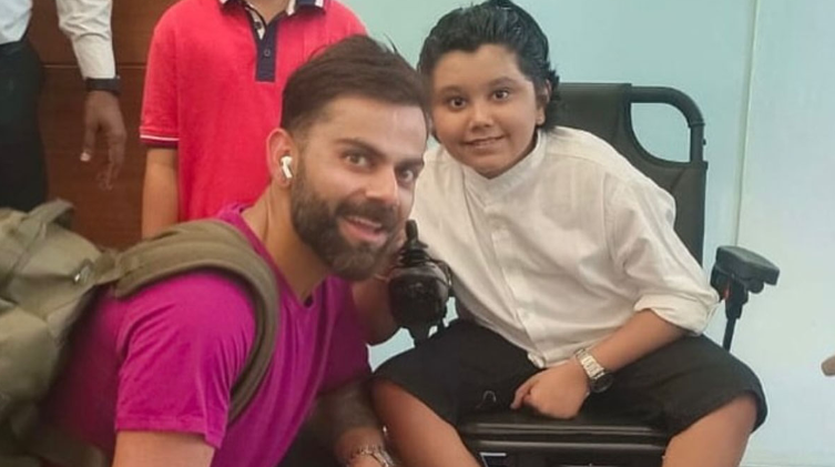 Virat Kohli's Heartwarming Gesture for Specially-Abled Fan Before 3rd Test