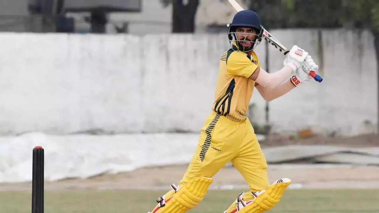 Ruturaj Gaikwad Smashes a Quickfire 100 off 57 Balls in Vijay Hazare Trophy 2024-25