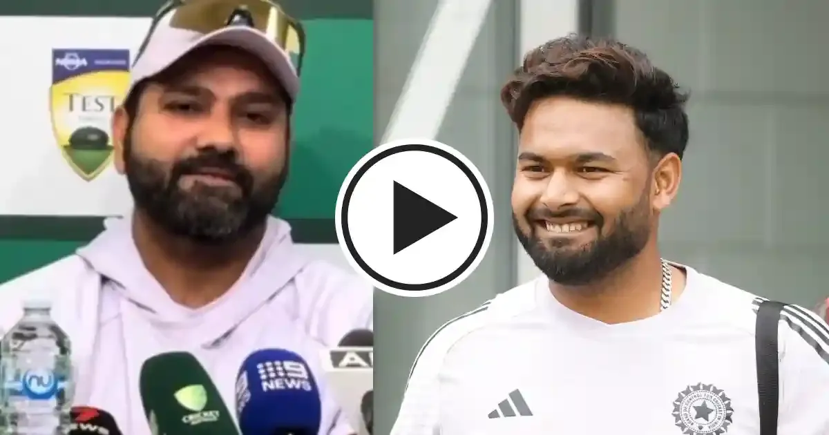 Rohit Sharma Speaks Up for Rishabh Pant Cautions Against Excessive Judgment Before Boxing Day Test
