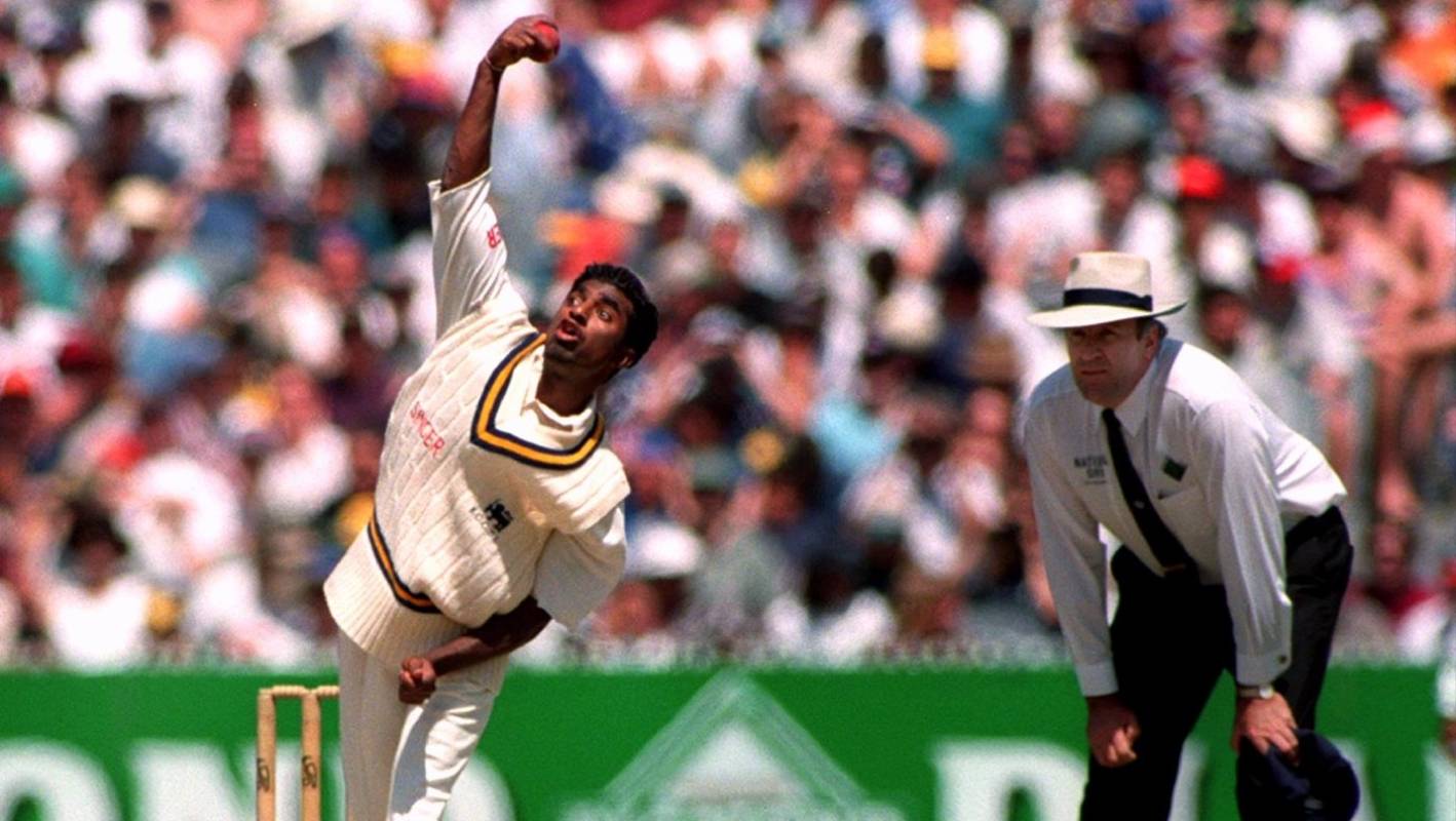 On This Day in 1995: Muttiah Muralitharan was given no-ball by umpire 7 times
