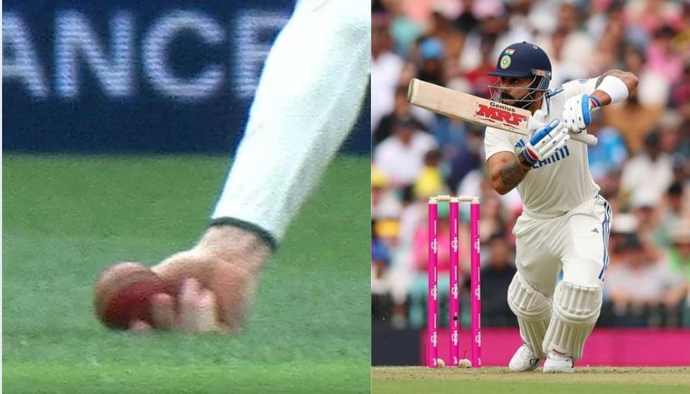 Third Umpire Saves Kohli from Golden Duck; Smith Shocked After Stunning Effort -Watch