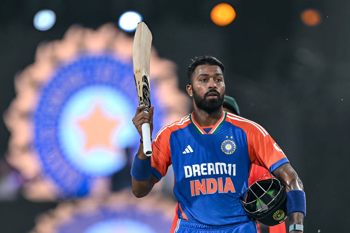 Hardik Pandya might replace Rohit Sharma as captain for India's 2025 Champions Trophy campaign