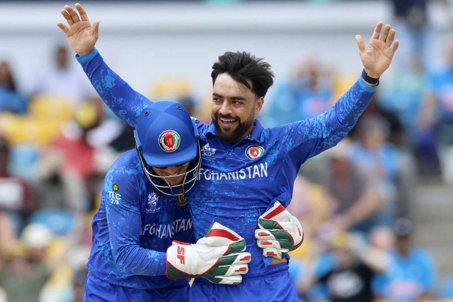 Afghanistan Close to Victory as Rashid Khan Shines with 10-Wicket Match Haul