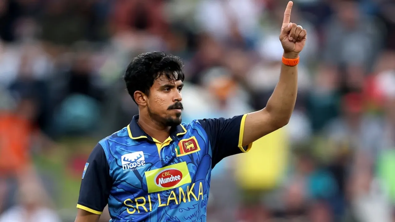 Maheesh Theekshana Creates History with ODI Hat-Trick Against New Zealand