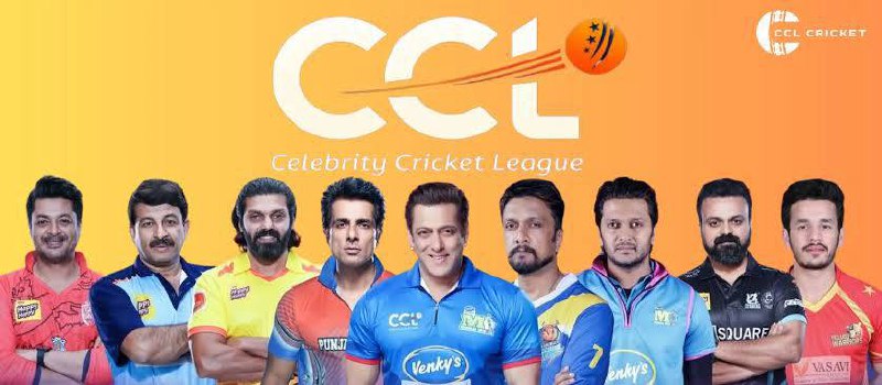 Celebrity Cricket League 2025: CCL Full Schedule, Squads, Teams, Captains, and More Details