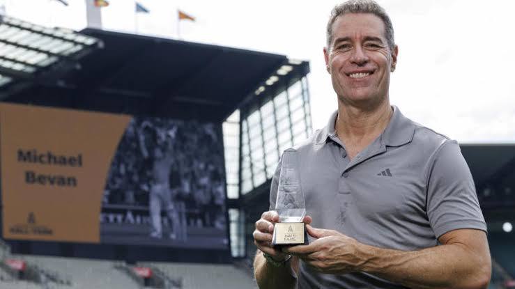 Australian cricket legend Michael Bevan has been inducted into the Australian Cricket Hall of Fame