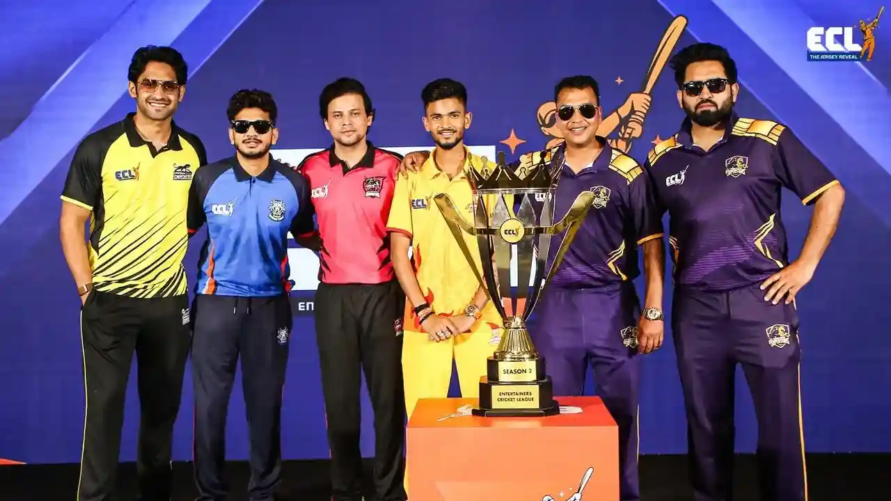 Entertainers Cricket League(ECL) 2025 - Latest ECL 2025 Points Table