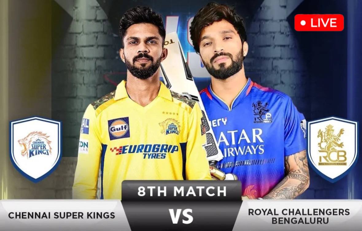 CSK vs RCB Live: RCB breached fortress Chepauk for the first time since 2008