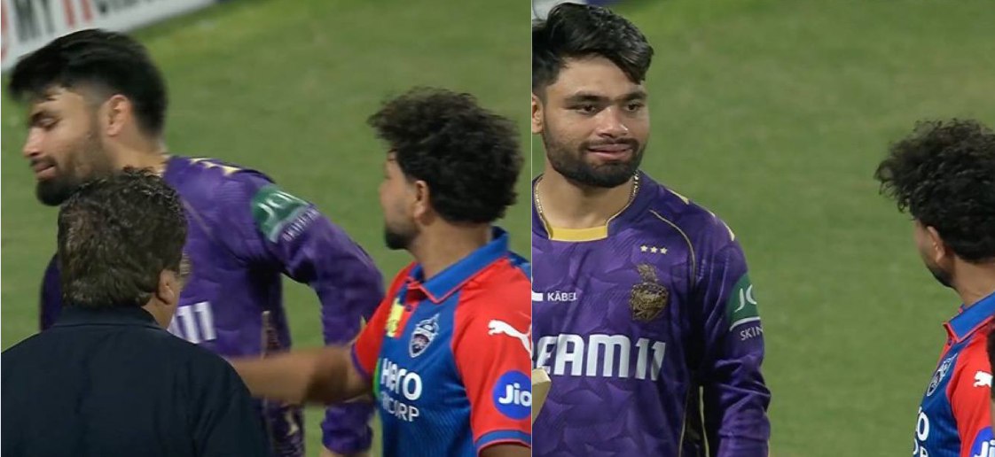 Watch - Kuldeep Yadav Slaps Rinku Singh, KKR Star’s Shocked Expression Goes Viral