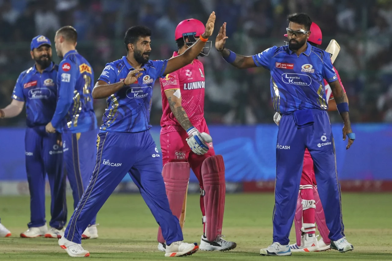 IPL 2025 Points Table: Team Rankings After MI vs RR Match