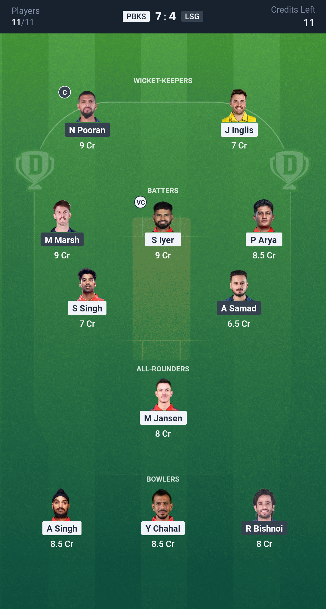Dream 11 