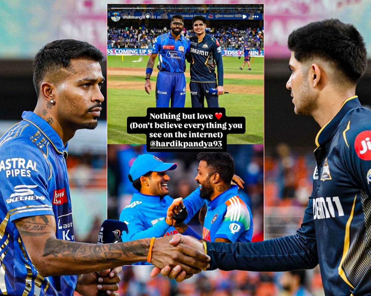 Shubman Gill Addresses Rift Speculations with Hardik Pandya After GT vs MI IPL 2025 Eliminator