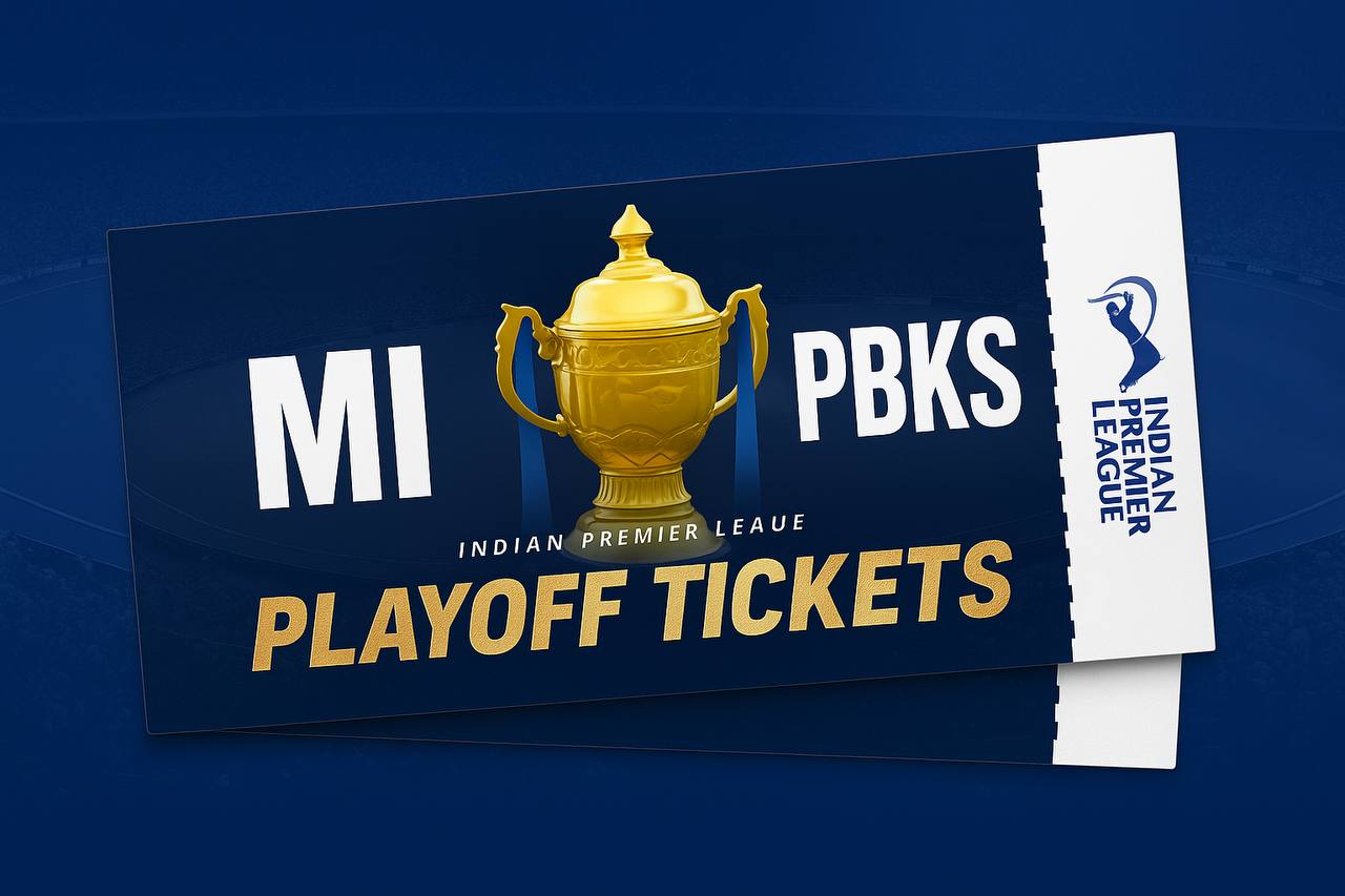 IPL 2025 Playoffs – MI vs PBKS Qualifier 2 Tickets: How to Book & Price Info