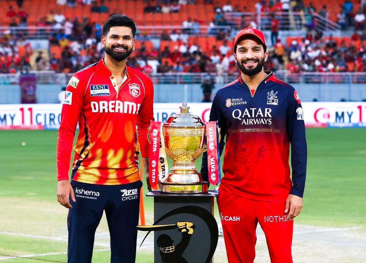Scenarios Explained: What Happens if the RCB vs PBKS Final Is Washed Out Due to Rain?