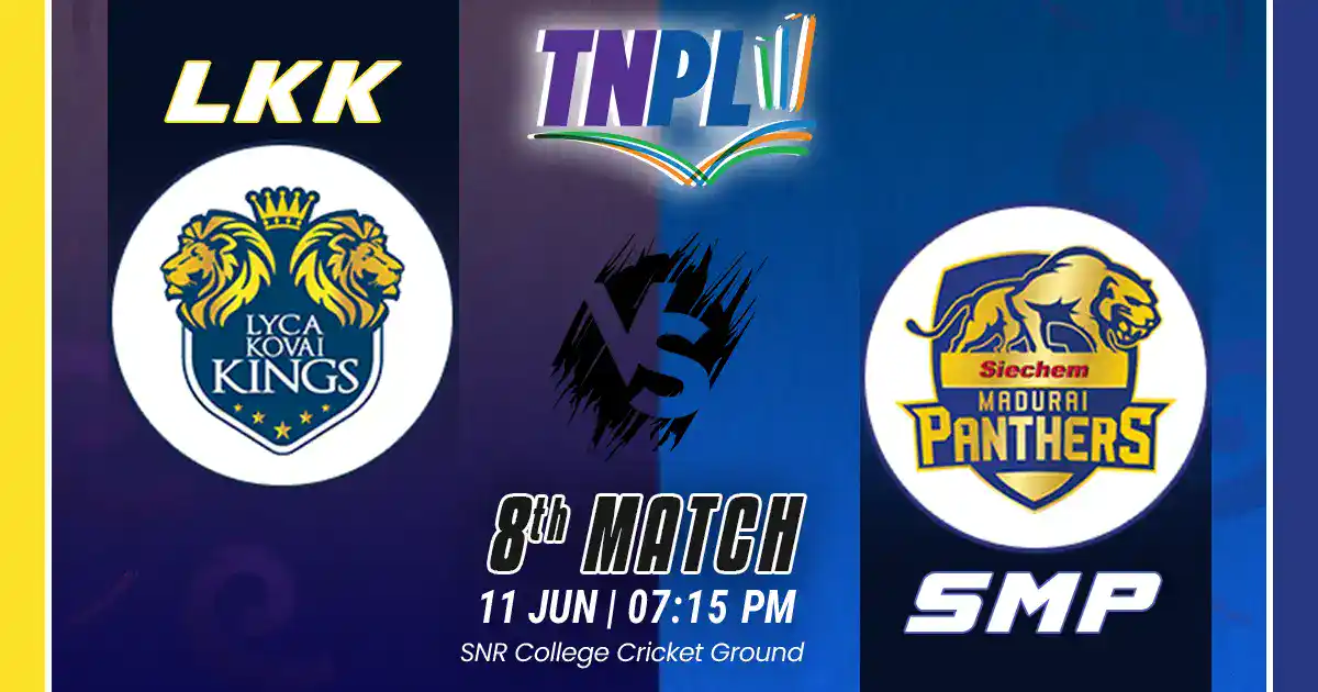 Tamil Nadu Premier League 2025: Points Table, Top Run-Scorers & Wicket-Takers After SMP vs LKK
