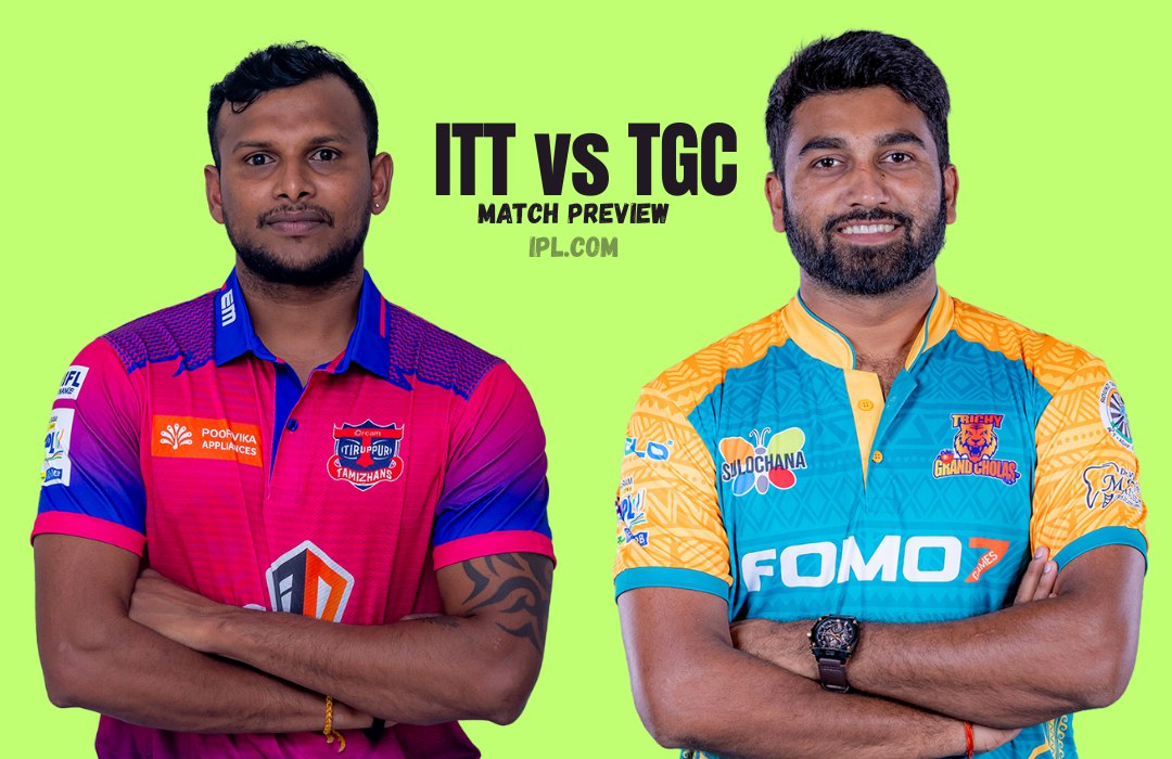 TNPL 2025: Trichy Grand Cholas vs Idream Tiruppur Tamizhans Match Preview – Probable XI, Head-to-Head, Pitch & Weather Report | Trichy Grand Cholas vs Idream Tiruppur Tamizhans