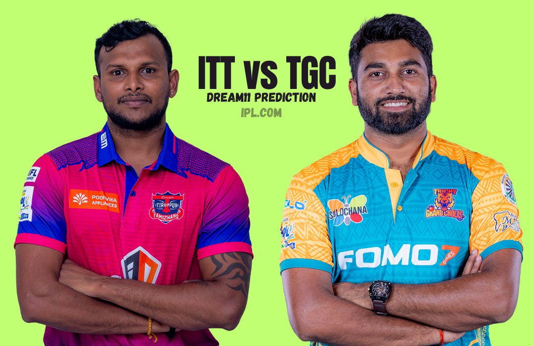 TNPL 2025: Trichy Grand Cholas vs Idream Tiruppur Tamizhans – Dream11 Prediction, Fantasy Tips, Captain & Vice-Captain Selections and Key Players to Watch